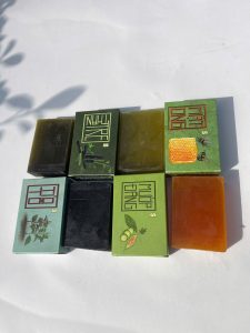 xà bông cục rửa mặt thiên nhiên từ thiên nhiên dịu nhẹ
