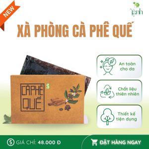 xà phồng cà phê quế