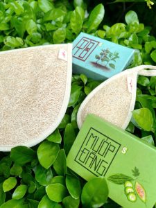 bông rửa mặt xơ mướp 