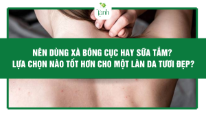 Xà bông cục trị mụn lưng