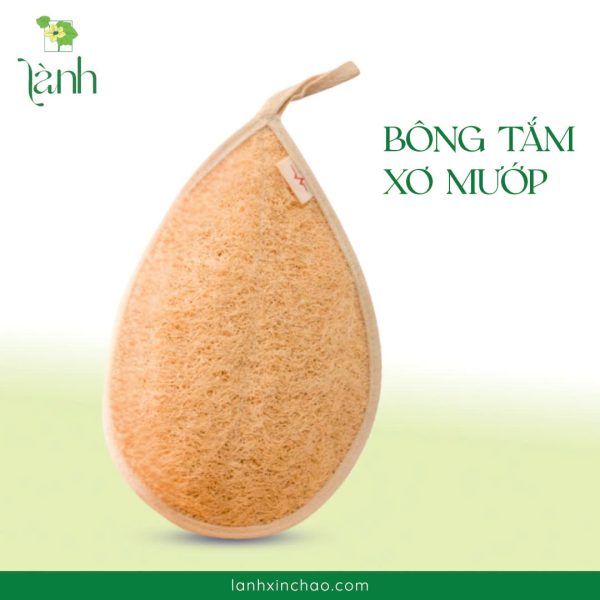 Bông tắm xơ mướp