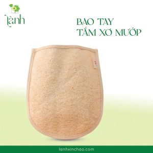 bao tay tắm xơ mướp
