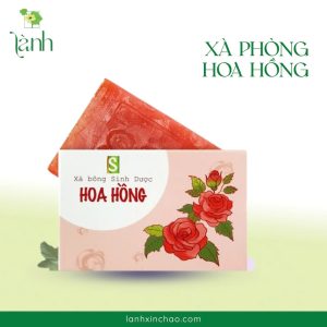 xà bông hoa hồng