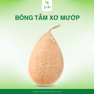 bông tắm xơ mướp