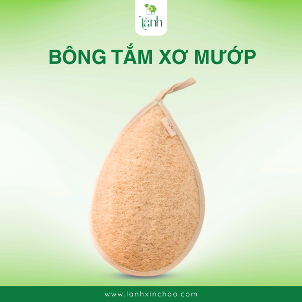 bông tắm xơ mướp