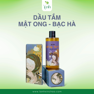 Dầu Tắm Mật Ong Bạc Hà