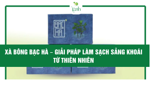 xà bông bạc hà