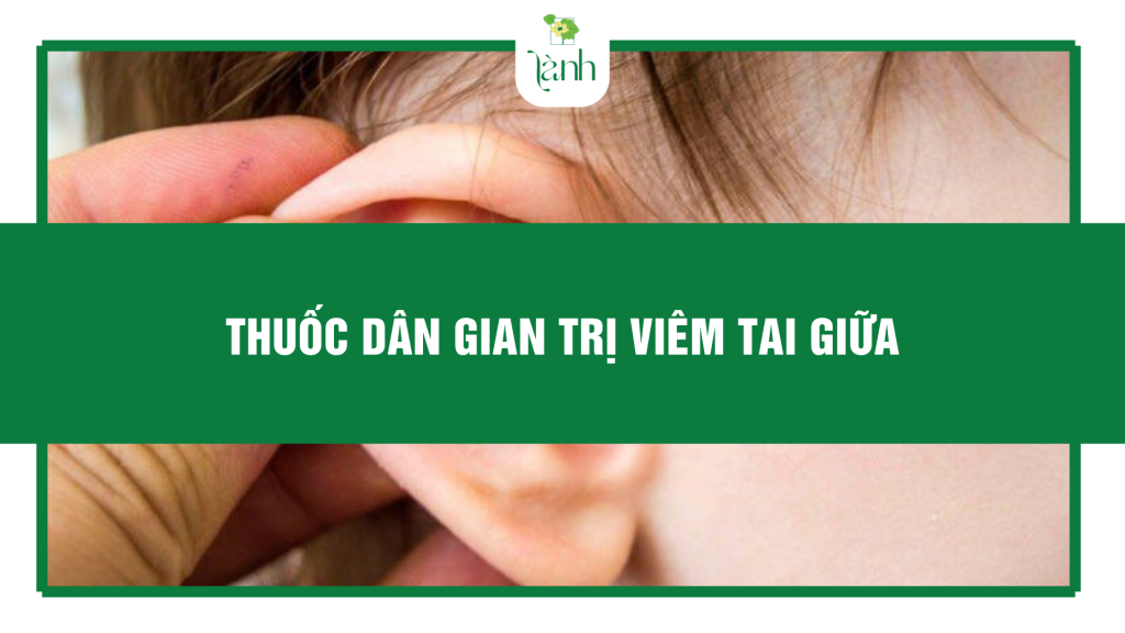 thuốc dân gian trị viêm tai giữa