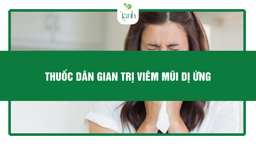 thuốc dân gian trị viêm mũi dị ứng