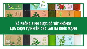 Xà Phòng Sinh Dược Có Tốt Không? Lựa Chọn Tự Nhiên Cho Làn Da Khỏe Mạnh