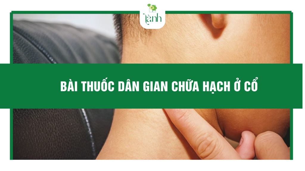 bài thuốc dân gian chữa hạch ở cổ