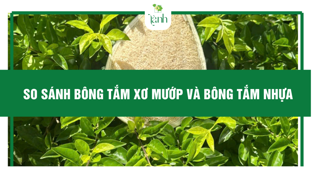 Bông tắm xơ mướp